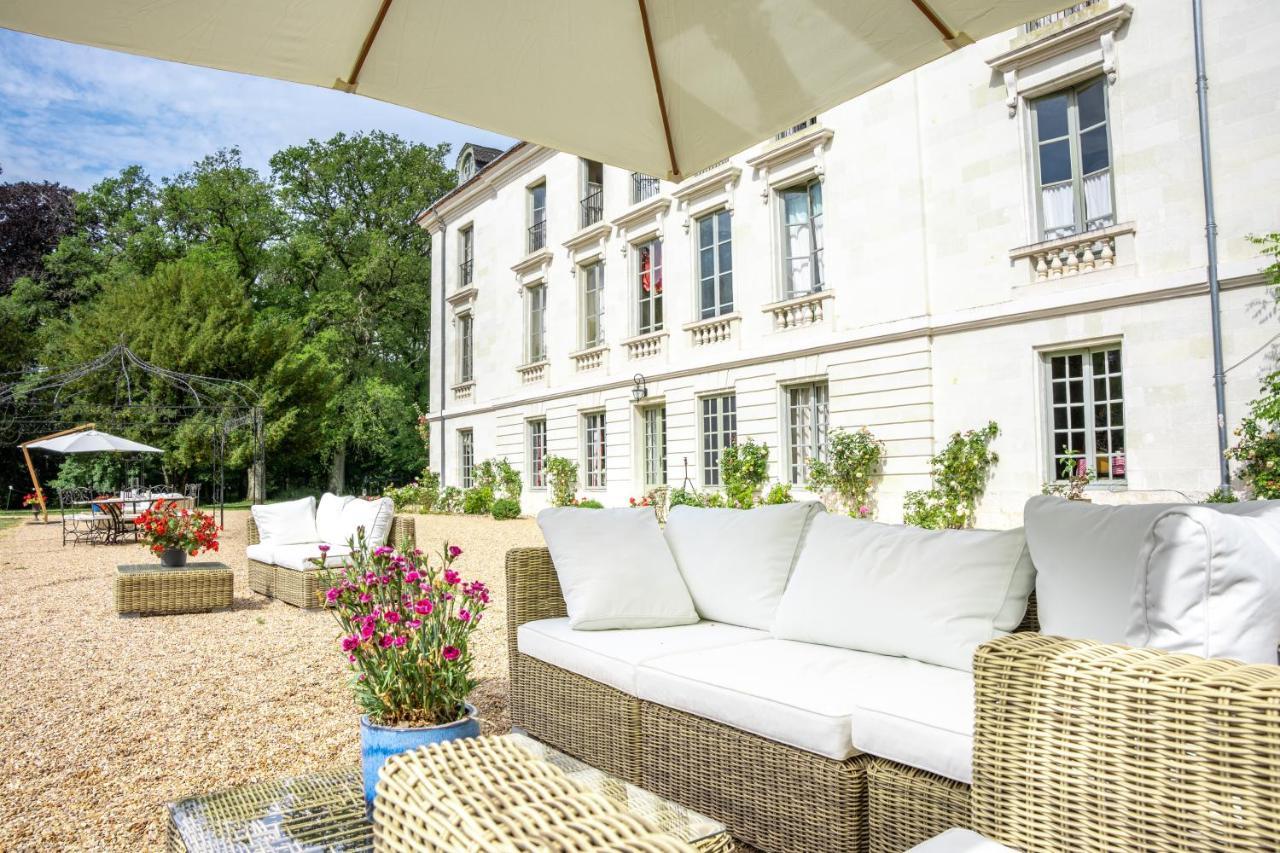 Bed and Breakfast Chateau De Paradis (Adults Only) La Croix-en-Touraine Exterior foto